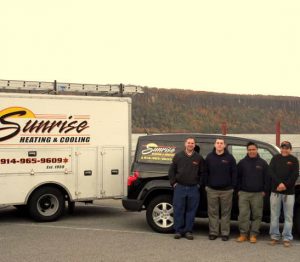 Sunrise Heating & Cooling team